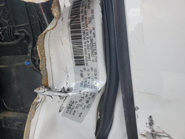 1C6RR6GTXGS240677 - 2016 RAM 1500 SLT WHITE photo 12