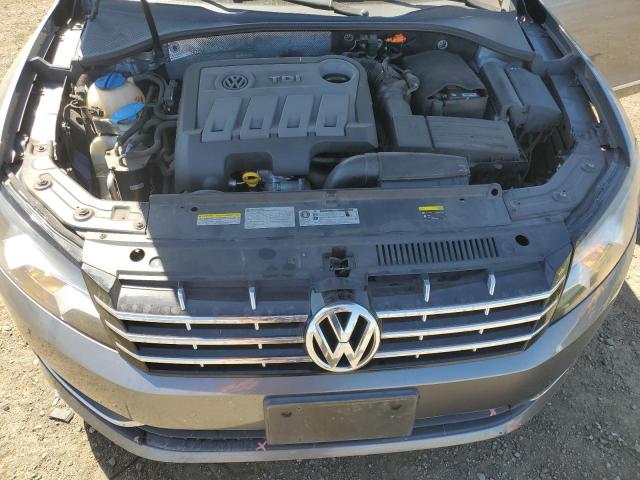 1VWCN7A36EC104818 - 2014 VOLKSWAGEN PASSAT SEL GRAY photo 11