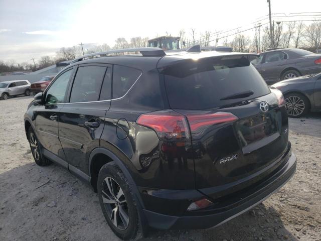 2T3WFREV2JW430904 - 2018 TOYOTA RAV4 ADVEN BLACK photo 2