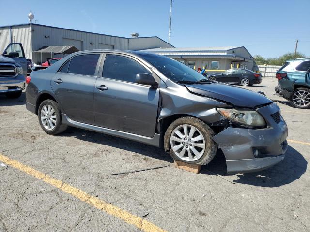 1NXBU4EE0AZ366975 - 2010 TOYOTA COROLLA BASE رمادي صورة 4