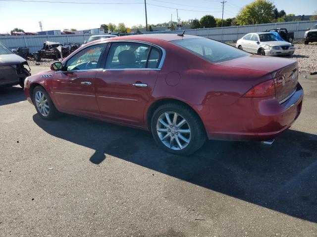 1G4HE57Y37U173233 - 2007 BUICK LUCERNE CXS RED photo 2