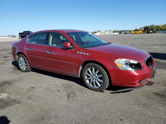 1G4HE57Y37U173233 - 2007 BUICK LUCERNE CXS RED photo 4