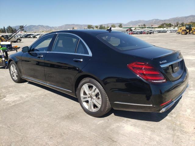 WDDUG6GB7JA347351 - 2018 MERCEDES-BENZ S 450 BLACK photo 2