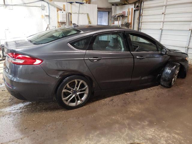 3FA6P0CD7LR246879 - 2020 FORD FUSION SEL GRAY photo 3