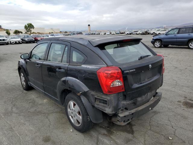 1B3HB28B77D592001 - 2007 DODGE CALIBER BLACK photo 2