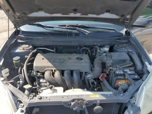 2T1KR32E15C368063 - 2005 TOYOTA COROLLA MA XR GRAY photo 12