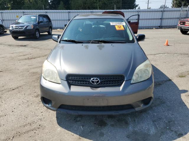 2T1KR32E15C368063 - 2005 TOYOTA COROLLA MA XR GRAY photo 5