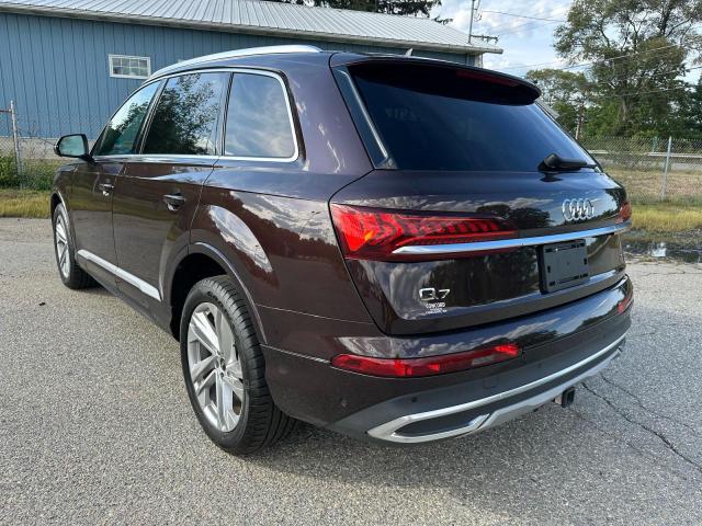 WA1LXAF76MD021995 - 2021 AUDI Q7 PREMIUM PLUS Բորդո լուսանկար 3