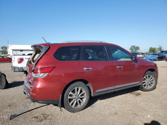 5N1AR2MM7EC702613 - 2014 NISSAN PATHFINDER S ბურგუნდია ფოტო 3