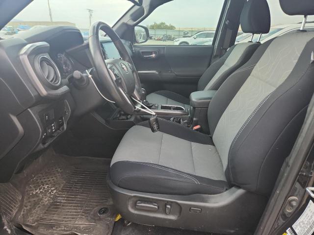 3TMCZ5AN4MM425475 - 2021 TOYT TACOMA DOUBLE CAB BLACK photo 7