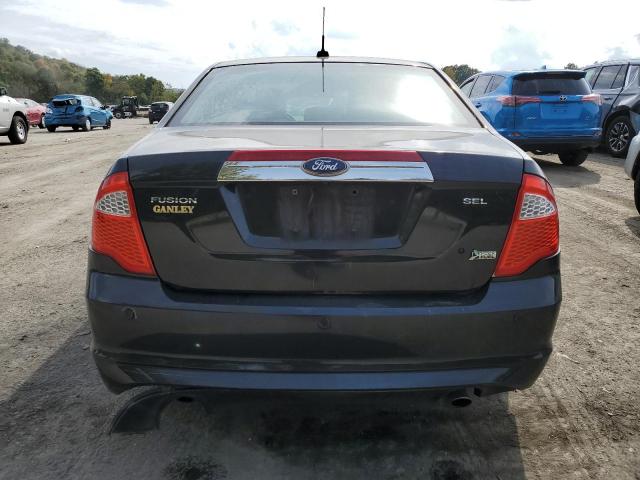 3FAHP0JG1AR352585 - 2010 FORD FUSION SEL BLACK photo 6