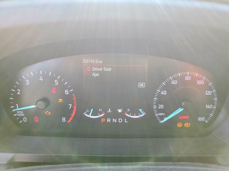 1FM5K8AB3MGA64573 - 2021 FORD EXPLORER POLICE INTERCEPTOR Черный фото 9