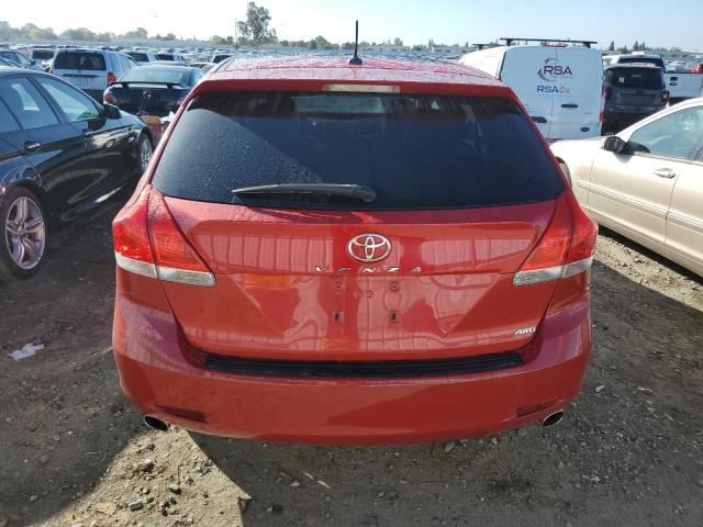 4T3BK3BB7BU059273 - 2011 TOYOTA VENZA RED photo 6