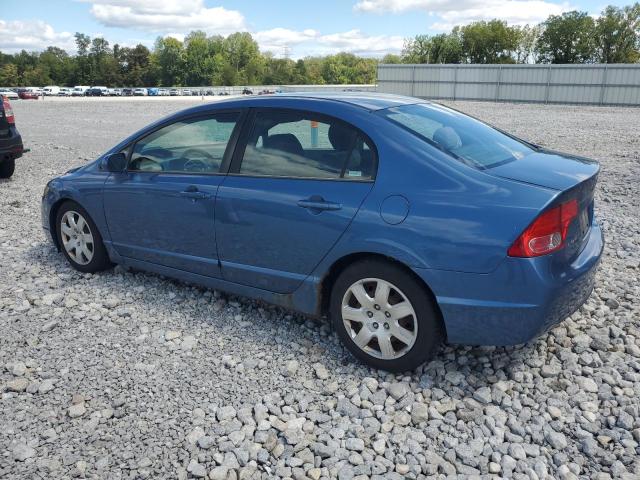 1HGFA16517L006206 - 2007 HONDA CIVIC LX ლურჯი ფოტო 2
