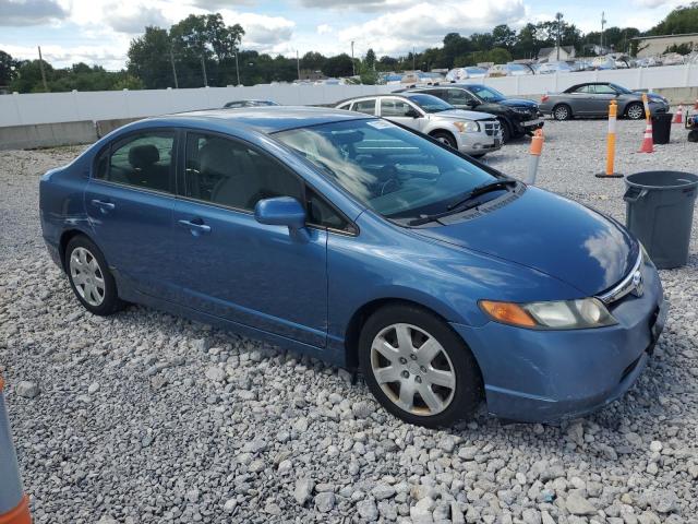 1HGFA16517L006206 - 2007 HONDA CIVIC LX ლურჯი ფოტო 4