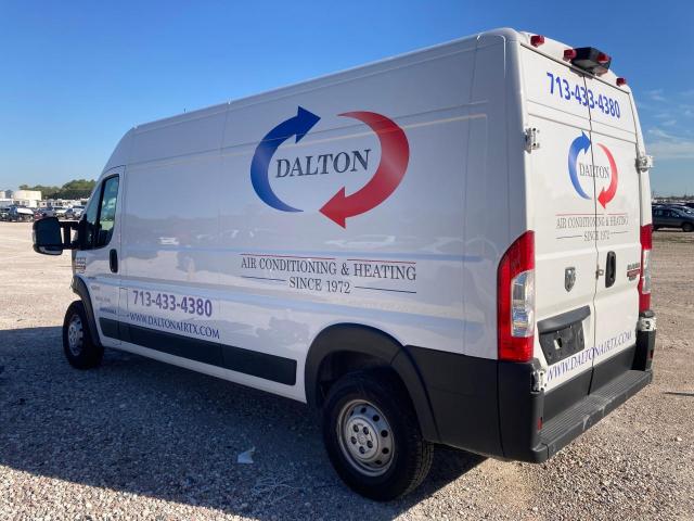 3C6TRVDG6LE112215 - 2020 RAM PROMASTER 2500 HIGH თეთრი ფოტო 2