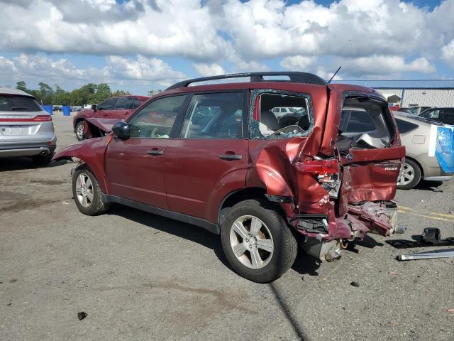 JF2SHABC8DH409578 - 2013 SUBARU FORESTER 2.5X Бордовий фото 2