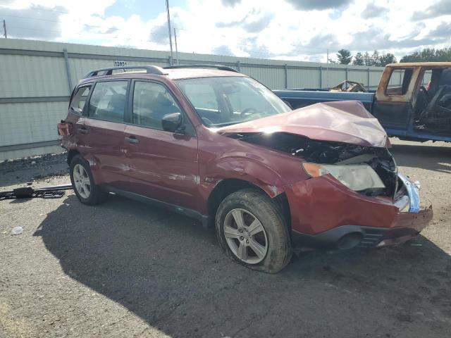 JF2SHABC8DH409578 - 2013 SUBARU FORESTER 2.5X Бордовий фото 4