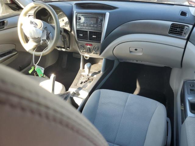 JF2SHABC8DH409578 - 2013 SUBARU FORESTER 2.5X Бордовий фото 8