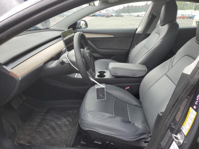 5YJ3E1EB2NF195137 - 2022 TESLA MODEL 3 石墨色 照片 7