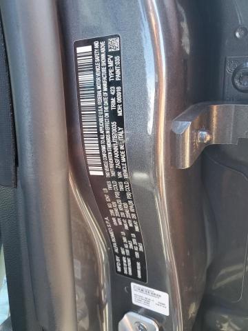 ZASFAKNN1J7B70035 - 2018 ALFA ROMEO STELVIO TI SPORT GRAY photo 12