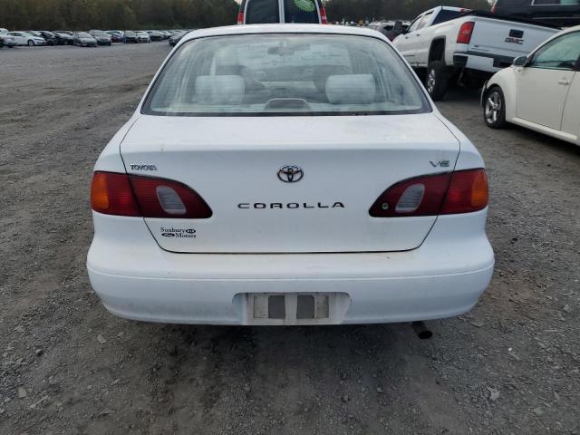 2T1BR12E9YC285215 - 2000 TOYOTA COROLLA VE WHITE photo 6