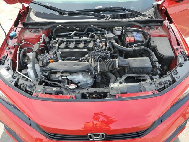 2HGFE1F76NH317940 - 2022 HONDA CIVIC EX RED photo 11