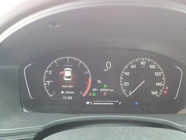 2HGFE1F76NH317940 - 2022 HONDA CIVIC EX RED photo 9