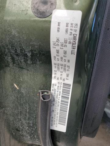 1J8GR48K99C520963 - 2009 JEEP GRAND CHEROKEE LAREDO GREEN photo 14