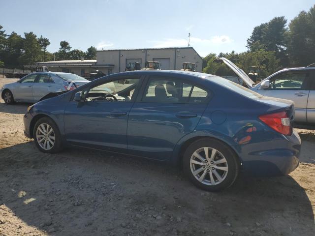 2HGFB2F85CH534366 - 2012 HONDA CIVIC EX ლურჯი ფოტო 2