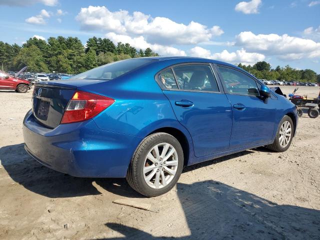 2HGFB2F85CH534366 - 2012 HONDA CIVIC EX ლურჯი ფოტო 3