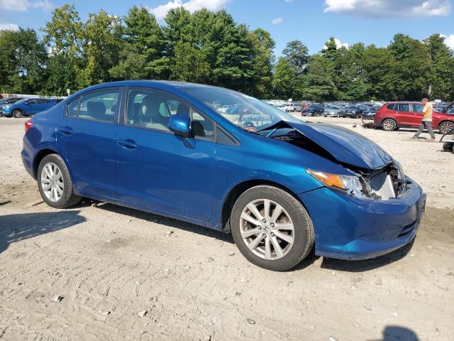 2HGFB2F85CH534366 - 2012 HONDA CIVIC EX ლურჯი ფოტო 4