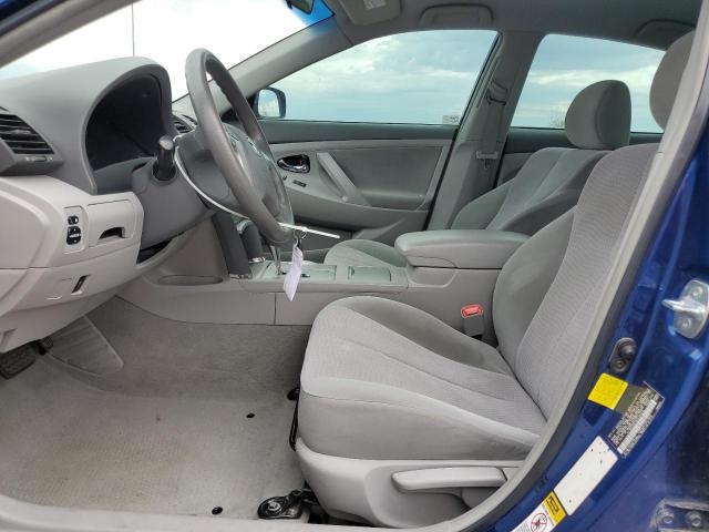 4T1BF3EK7BU735049 - 2011 TOYOTA CAMRY BASE BLUE photo 7