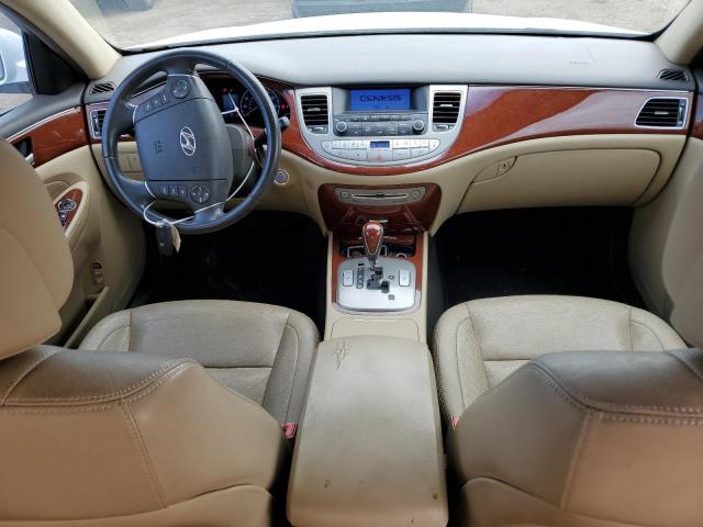 KMHGC4DD5DU258535 - 2013 HYUNDAI GENESIS 3.8L 白色 照片 8