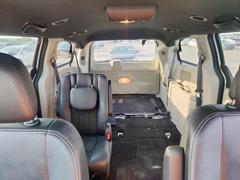 2C4RDGCGXKR543023 - 2019 DODGE GRAND CARAVAN SXT Weiß Foto 10