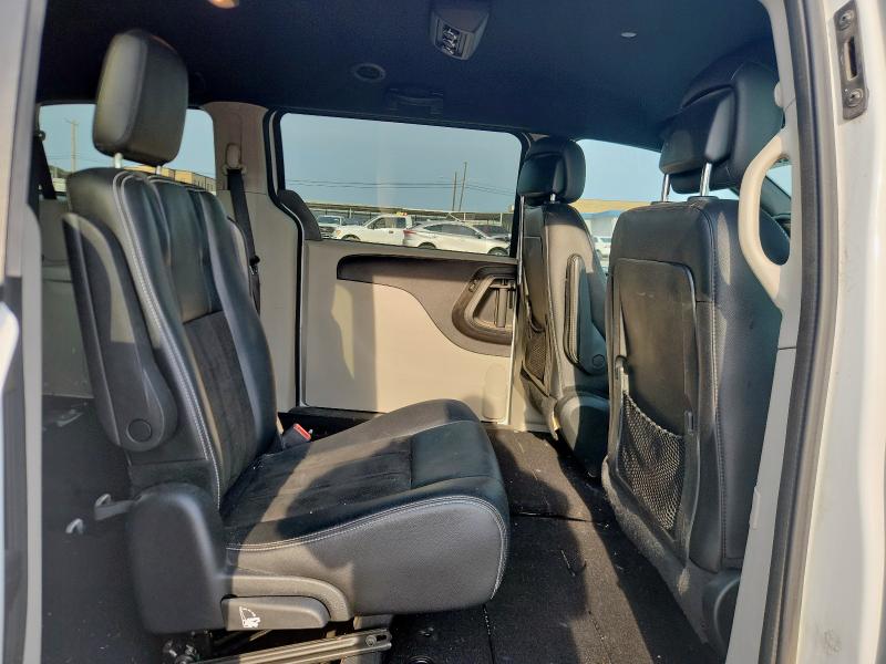 2C4RDGCGXKR543023 - 2019 DODGE GRAND CARAVAN SXT Weiß Foto 11