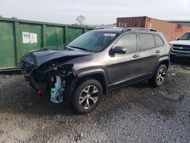 1C4PJMBB8JD567441 - 2018 JEEP CHEROKEE TRAILHAWK GRAY photo 1