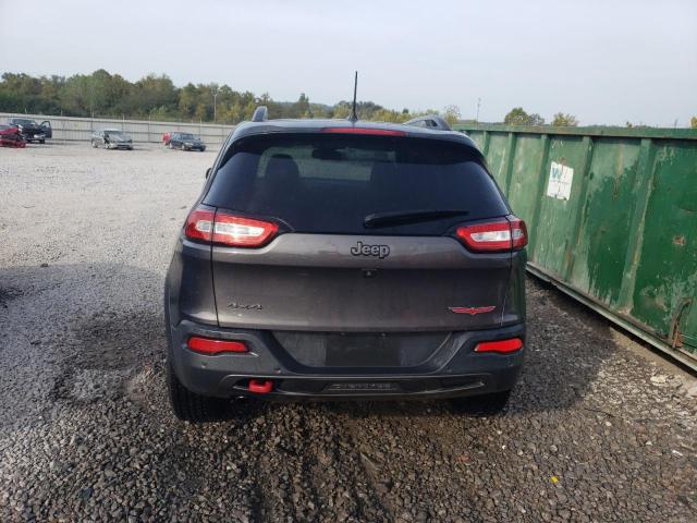 1C4PJMBB8JD567441 - 2018 JEEP CHEROKEE TRAILHAWK GRAY photo 6