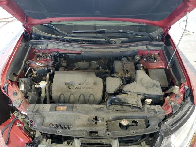 JA4AZ3A34KZ020958 - 2019 MITSUBISHI OUTLANDER SE RED photo 12