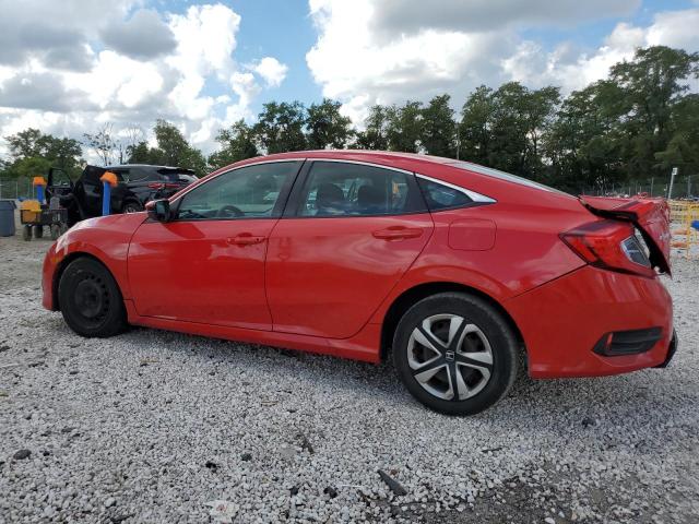 2HGFC2F57GH536564 - 2016 HONDA CIVIC LX RED photo 2