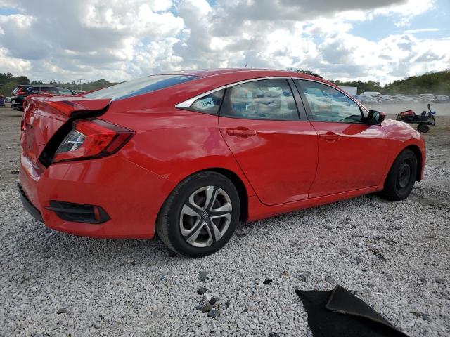 2HGFC2F57GH536564 - 2016 HONDA CIVIC LX RED photo 3