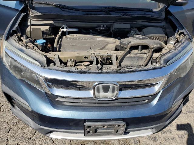5FNYF5H33KB031194 - 2019 HONDA PILOT EX 蓝色 照片 12