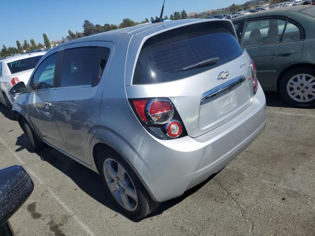 1G1JE6SB9E4130391 - 2014 CHEVROLET SONIC LTZ GRAY photo 2