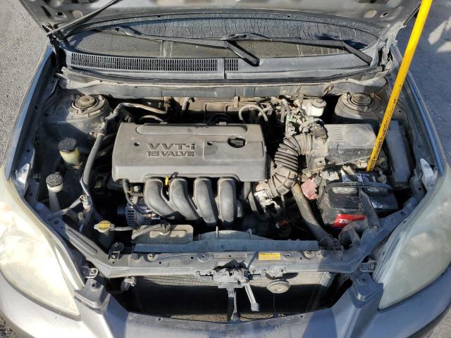 2T1KR32E65C407780 - 2005 TOYOTA COROLLA MA XR CHARCOAL photo 11