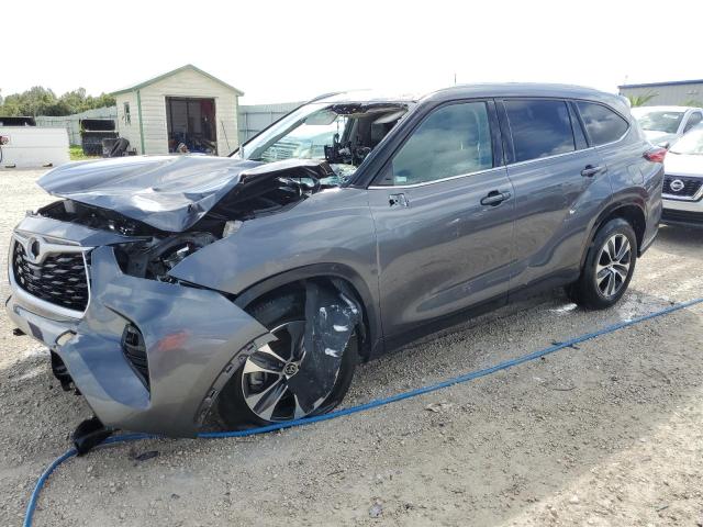 5TDGZRAH7MS037739 - 2021 TOYOTA HIGHLANDER XLE Boz foto 1