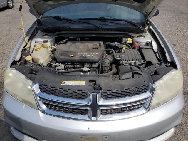 1B3BD4FB2BN608901 - 2011 DODGE AVENGER EXPRESS Արծաթագույն լուսանկար 11