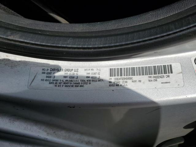 1B3BD4FB2BN608901 - 2011 DODGE AVENGER EXPRESS Արծաթագույն լուսանկար 13