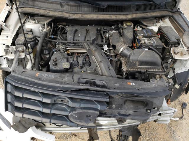 1FM5K8AR1GGB45010 - 2016 FORD EXPLORER POLICE INTERCEPTOR Weiß Foto 12