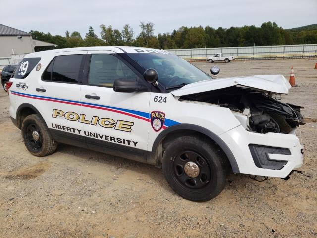 1FM5K8AR1GGB45010 - 2016 FORD EXPLORER POLICE INTERCEPTOR Weiß Foto 4