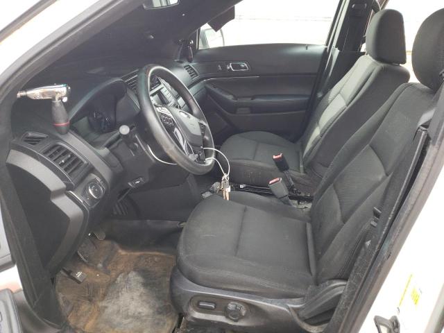 1FM5K8AR1GGB45010 - 2016 FORD EXPLORER POLICE INTERCEPTOR Weiß Foto 7